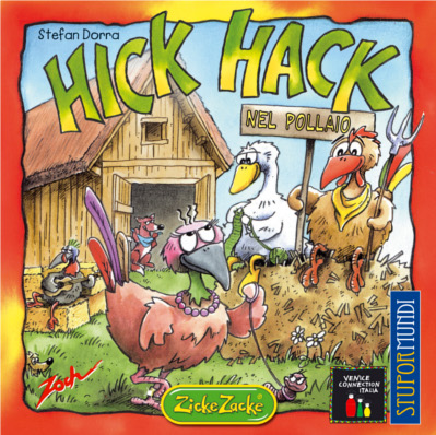 Illustrazione scatola di Hick Hack