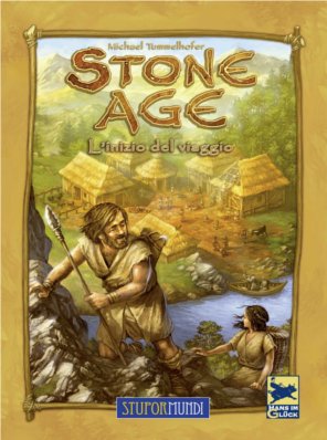 Illustrazione scatola di Stone Age