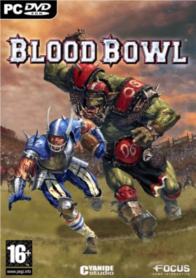 Illustrazione copertina di Blood Bowl