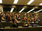 Gli europarlamentari convenuti alla presentazione